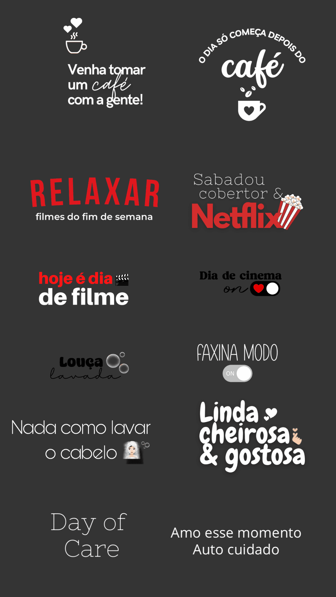 Bom dia, tarde e noite